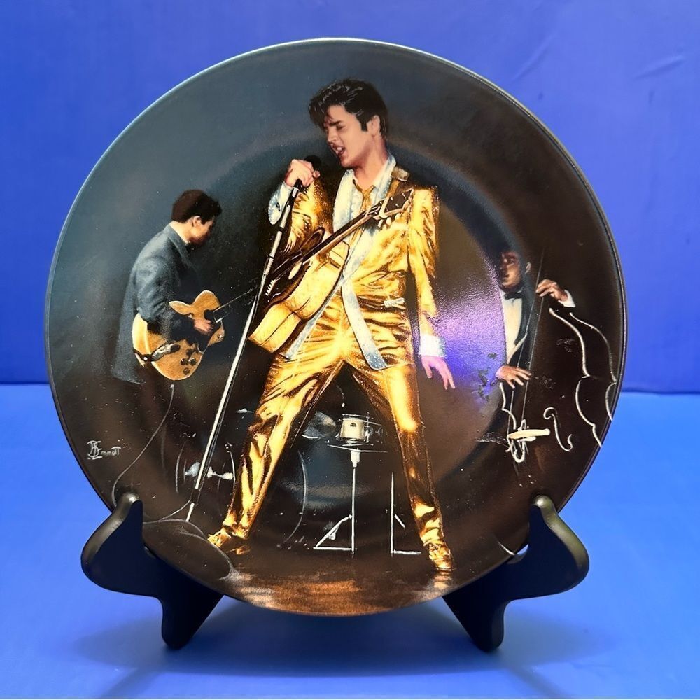 Elvis Presley Delphi 1989 Legend Plate 3